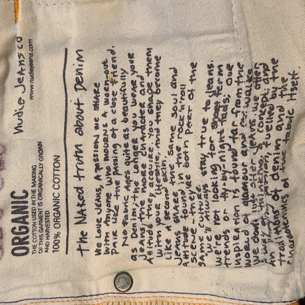 Nudie Jeans - Grim Tim - 31W x 34L - Picture 10 of 10